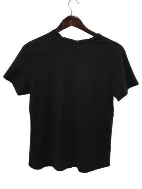 Men's Black Crew Neck Short Sleeve Shirt